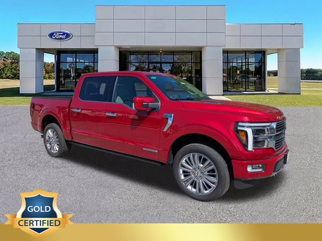 2025 Red Metallic Ford F-150 Platinum 4X4 Truck