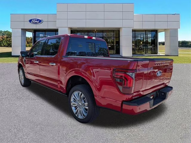 2025 Red Metallic Ford F-150 Platinum 4X4 Truck