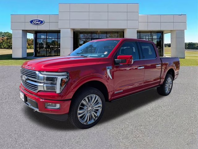 2025 Red Metallic Ford F-150 Platinum 4X4 Truck