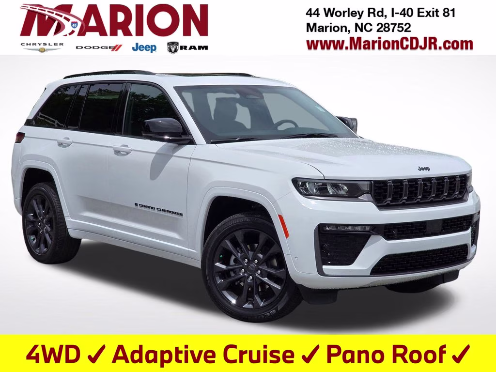 2026 Bright White Clearcoat Jeep Grand Cherokee Limited Reserve 4X4 SUV