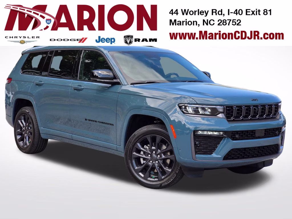 2026 Steel Blue Jeep Grand Cherokee L Limited 4X4 SUV