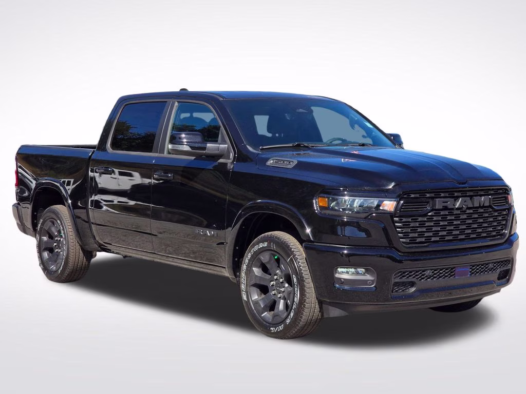 2026 Diamond Black Crystal Pearlcoat Ram 1500 Big Horn/Lone Star 4X4 Truck
