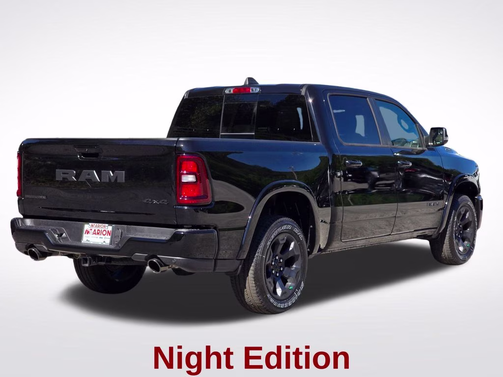 2026 Diamond Black Crystal Pearlcoat Ram 1500 Big Horn/Lone Star 4X4 Truck
