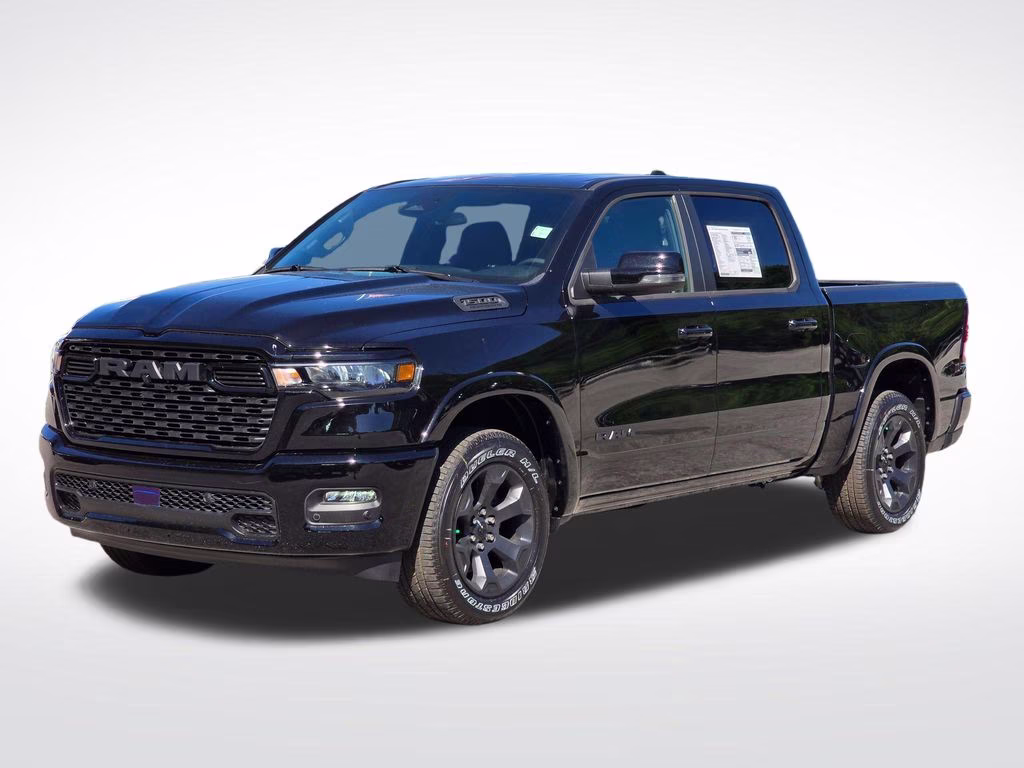 2026 Diamond Black Crystal Pearlcoat Ram 1500 Big Horn/Lone Star 4X4 Truck