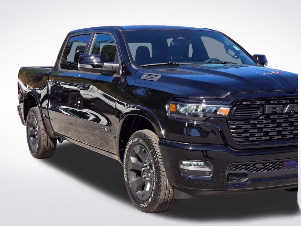 2026 Diamond Black Crystal Pearlcoat Ram 1500 Big Horn/Lone Star 4X4 Truck