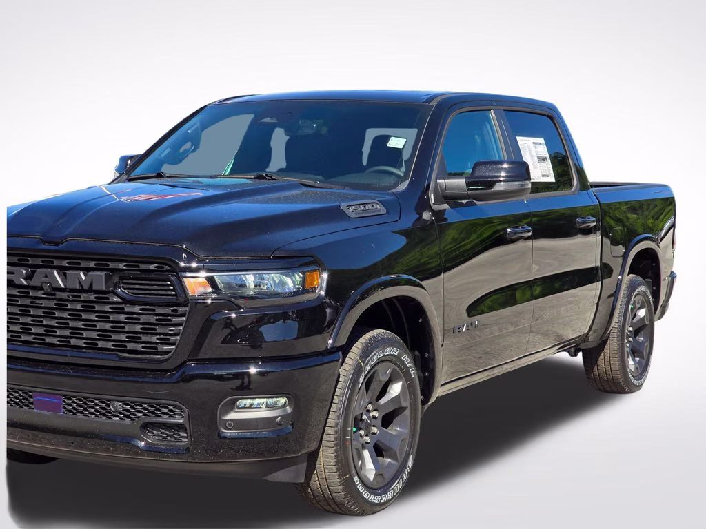 2026 Diamond Black Crystal Pearlcoat Ram 1500 Big Horn/Lone Star 4X4 Truck