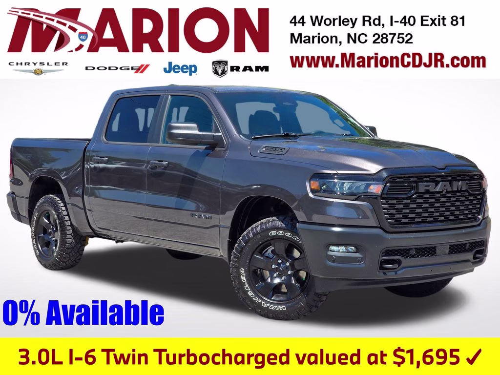 2026 Granite Crystal Metallic Clearcoat Ram 1500 Warlock 4X4 Truck