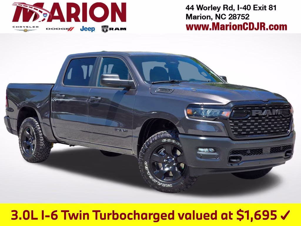 2026 Granite Crystal Metallic Clearcoat Ram 1500 Warlock 4X4 Truck
