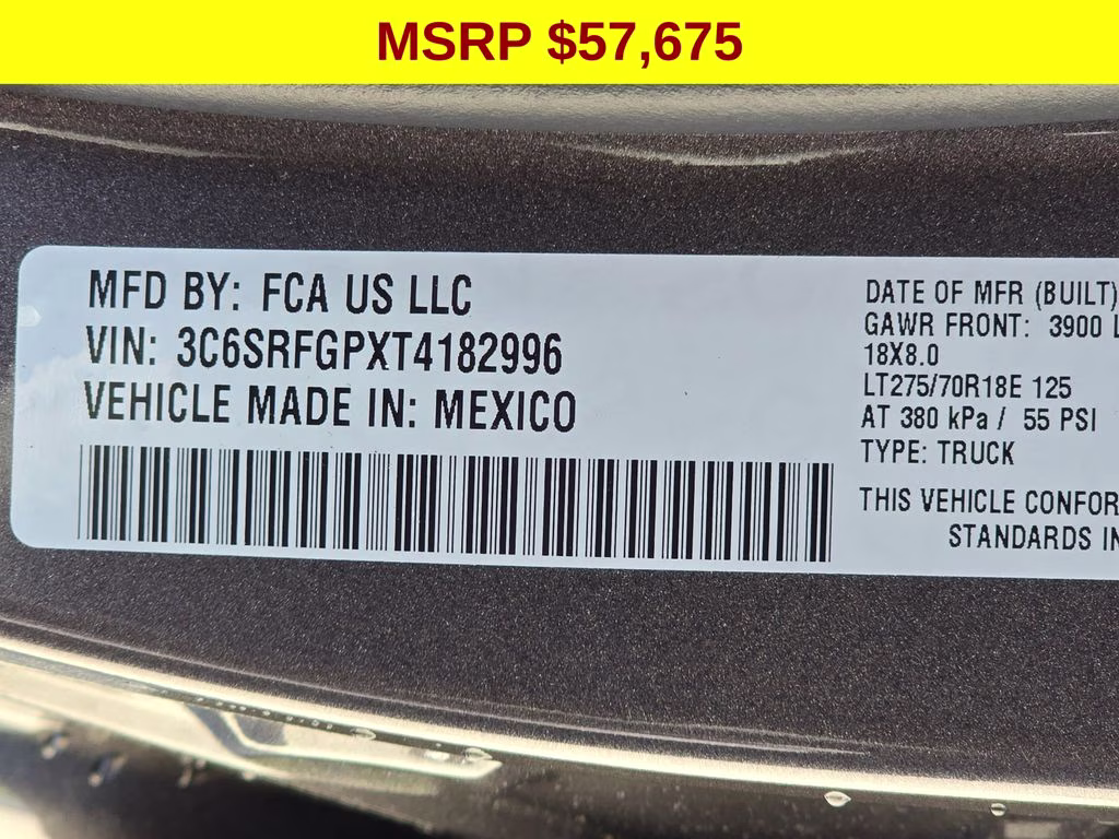 2026 Granite Crystal Metallic Clearcoat Ram 1500 Warlock 4X4 Truck