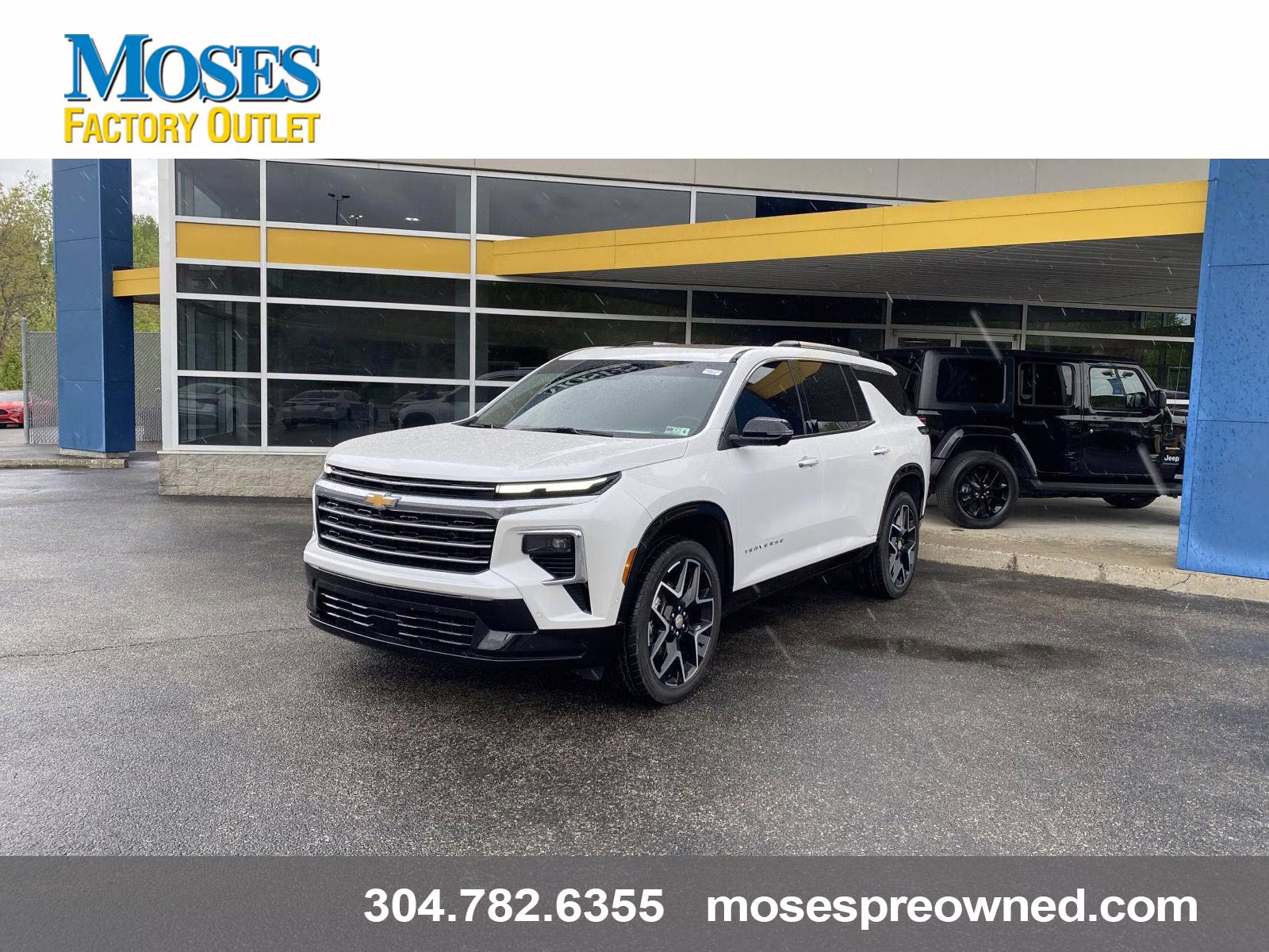 2025 Iridescent Pearl Tricoat Chevrolet Traverse AWD High Country AWD SUV