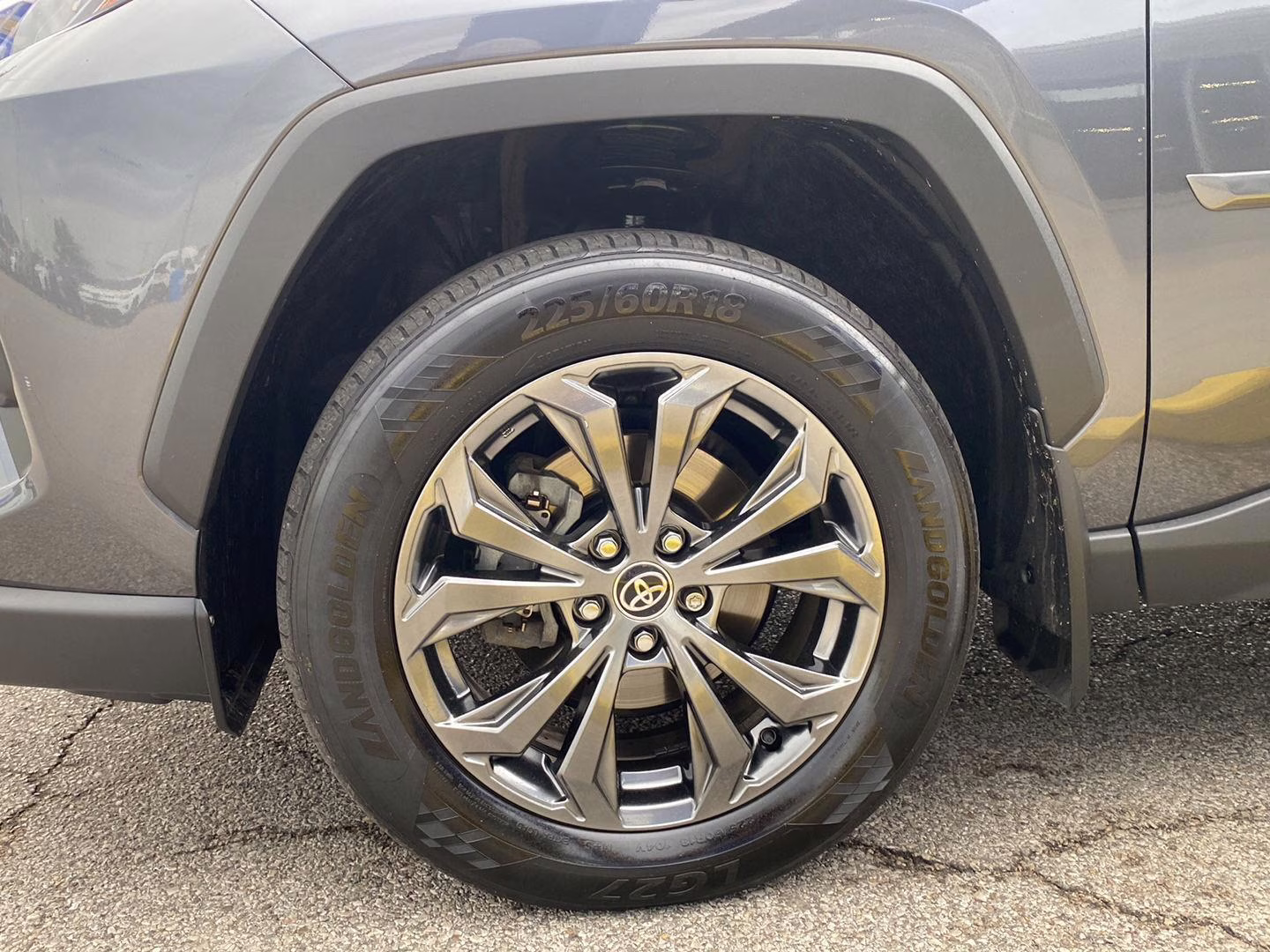 2023 Magnetic Gray Metallic Toyota RAV4 Hybrid XLE Premium AWD SUV