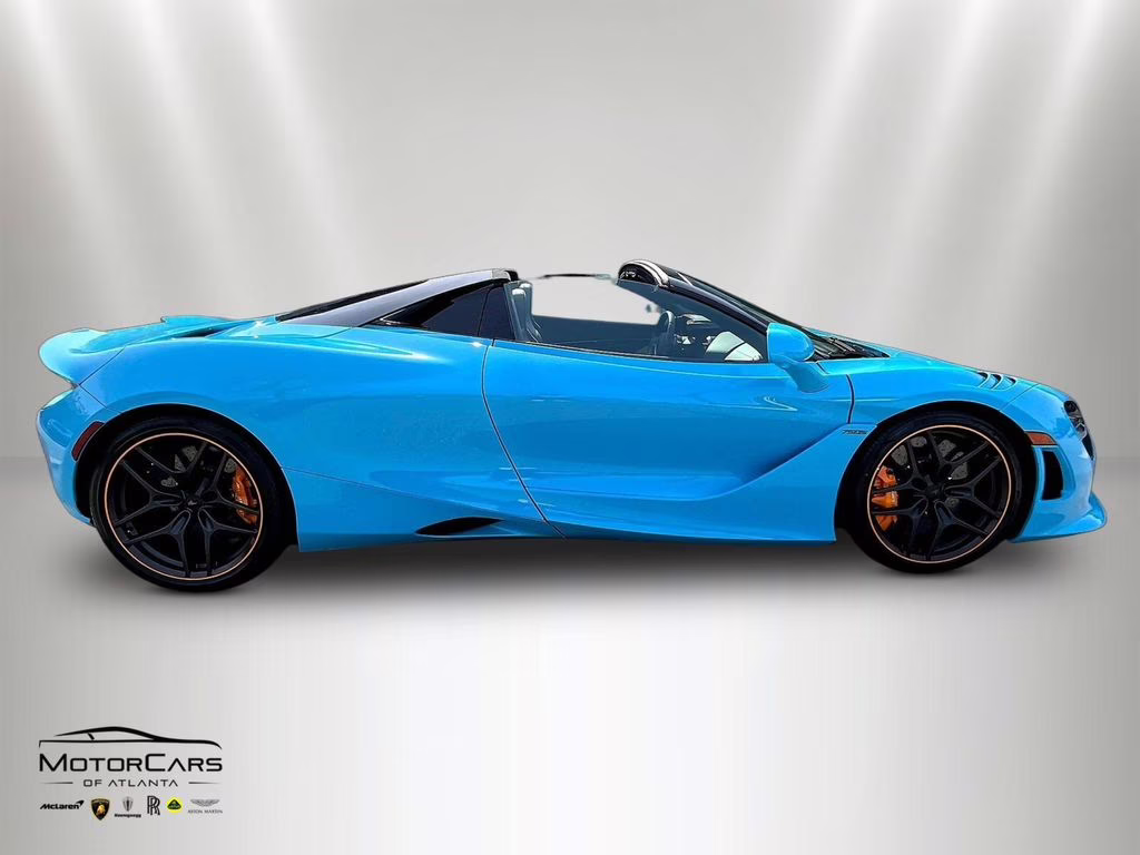 2026 MSO Bespoke Curacao Blue McLaren 750S Spider  MSO Bespoke Curacao Blue RWD Convertible
