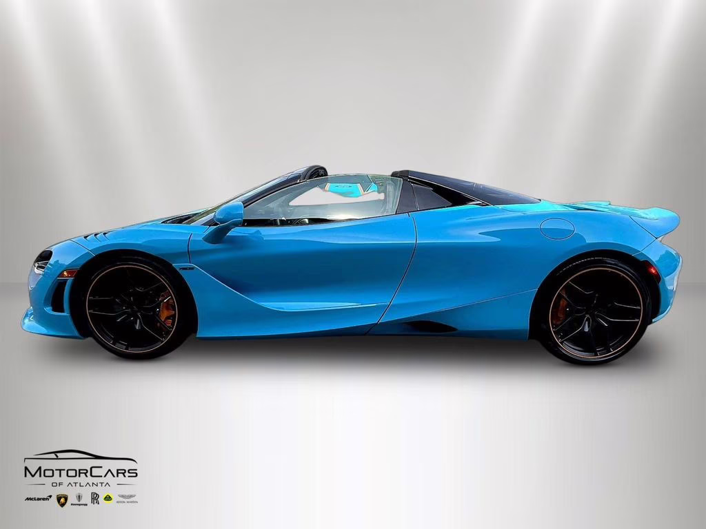 2026 MSO Bespoke Curacao Blue McLaren 750S Spider  MSO Bespoke Curacao Blue RWD Convertible