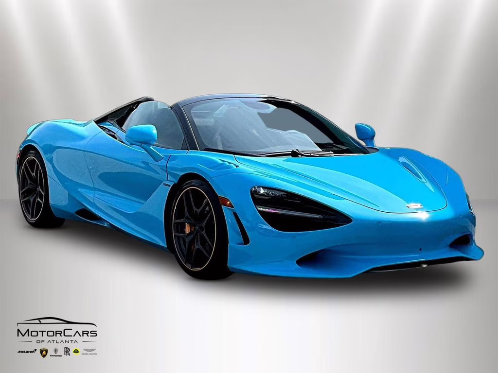 2026 MSO Bespoke Curacao Blue McLaren 750S Spider  MSO Bespoke Curacao Blue RWD Convertible
