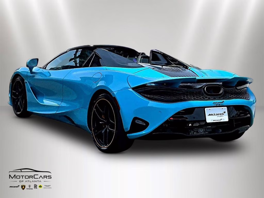 2026 MSO Bespoke Curacao Blue McLaren 750S Spider  MSO Bespoke Curacao Blue RWD Convertible