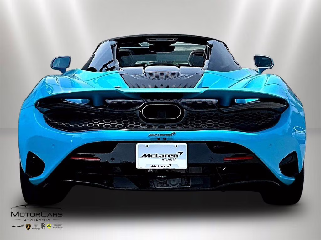 2026 MSO Bespoke Curacao Blue McLaren 750S Spider  MSO Bespoke Curacao Blue RWD Convertible
