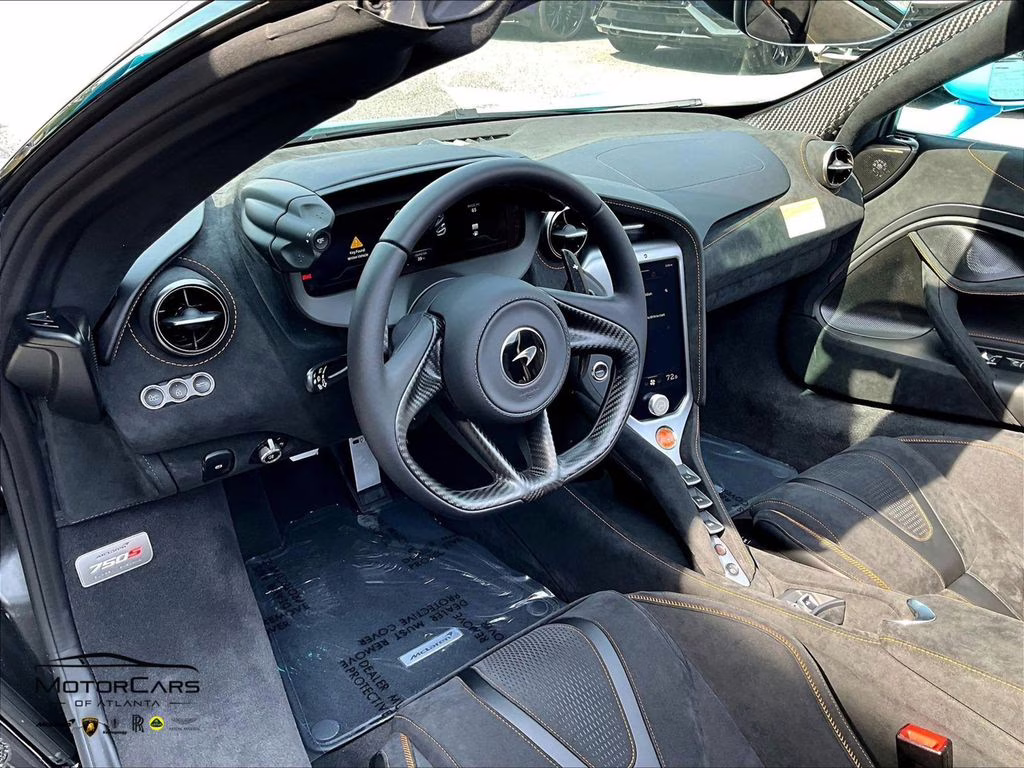 2026 MSO Bespoke Curacao Blue McLaren 750S Spider  MSO Bespoke Curacao Blue RWD Convertible