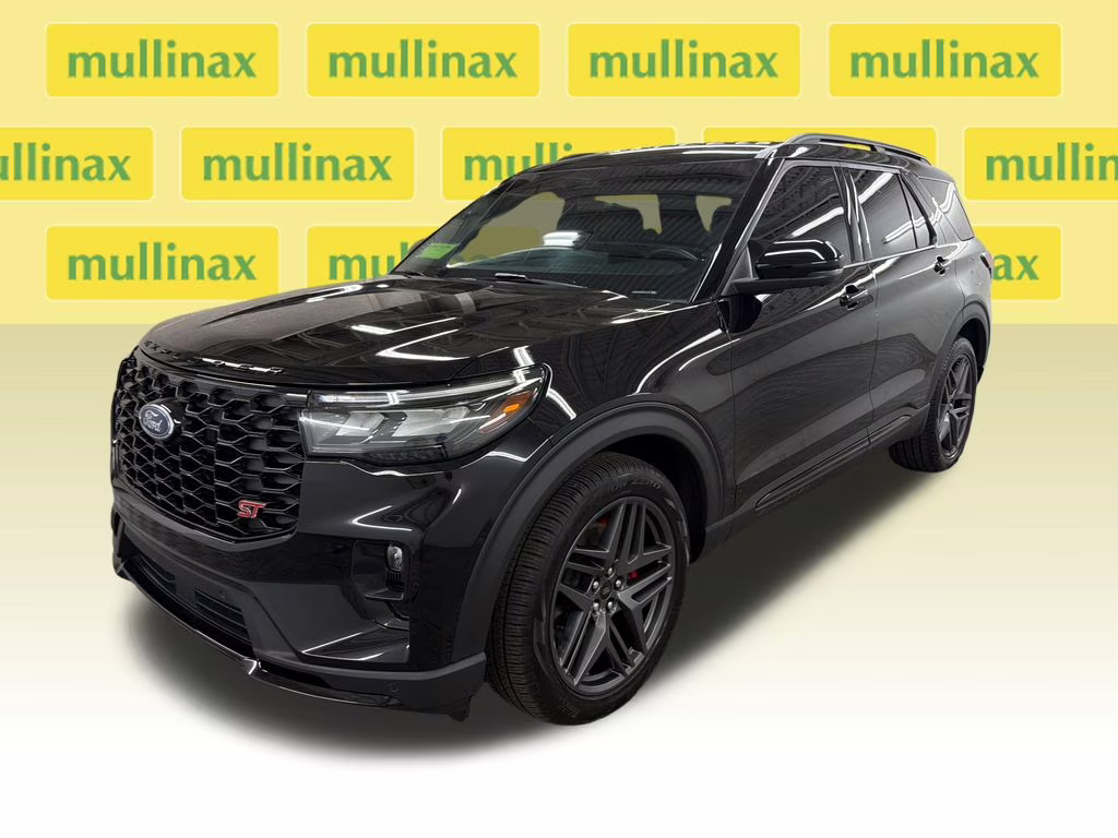 2025 Agate Black Metallic Ford Explorer ST 4X4 SUV