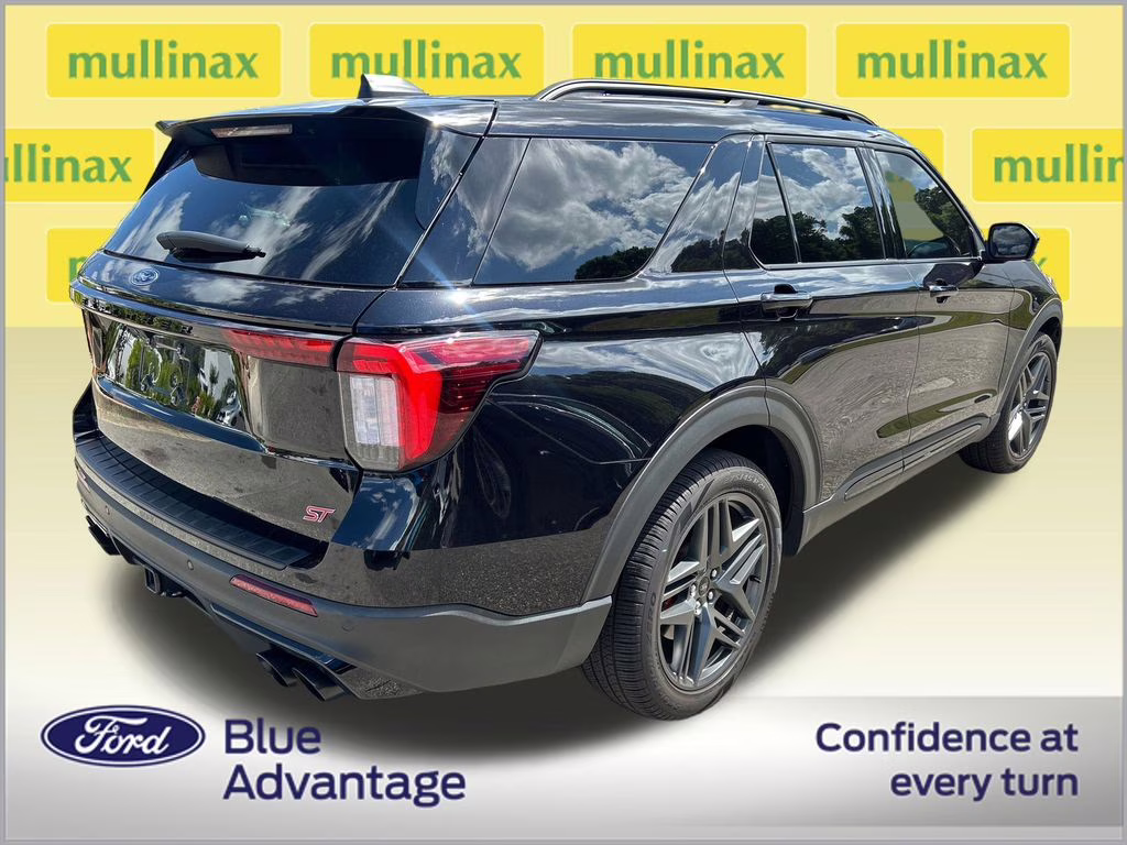2025 Agate Black Metallic Ford Explorer ST 4X4 SUV