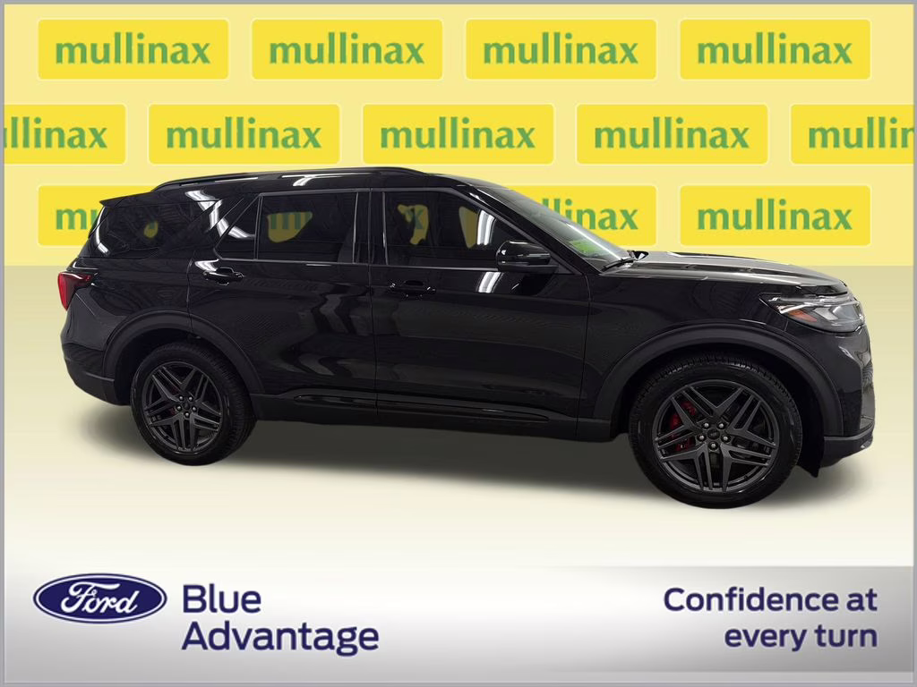 2025 Agate Black Metallic Ford Explorer ST 4X4 SUV