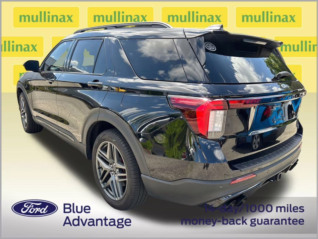 2025 Agate Black Metallic Ford Explorer ST 4X4 SUV