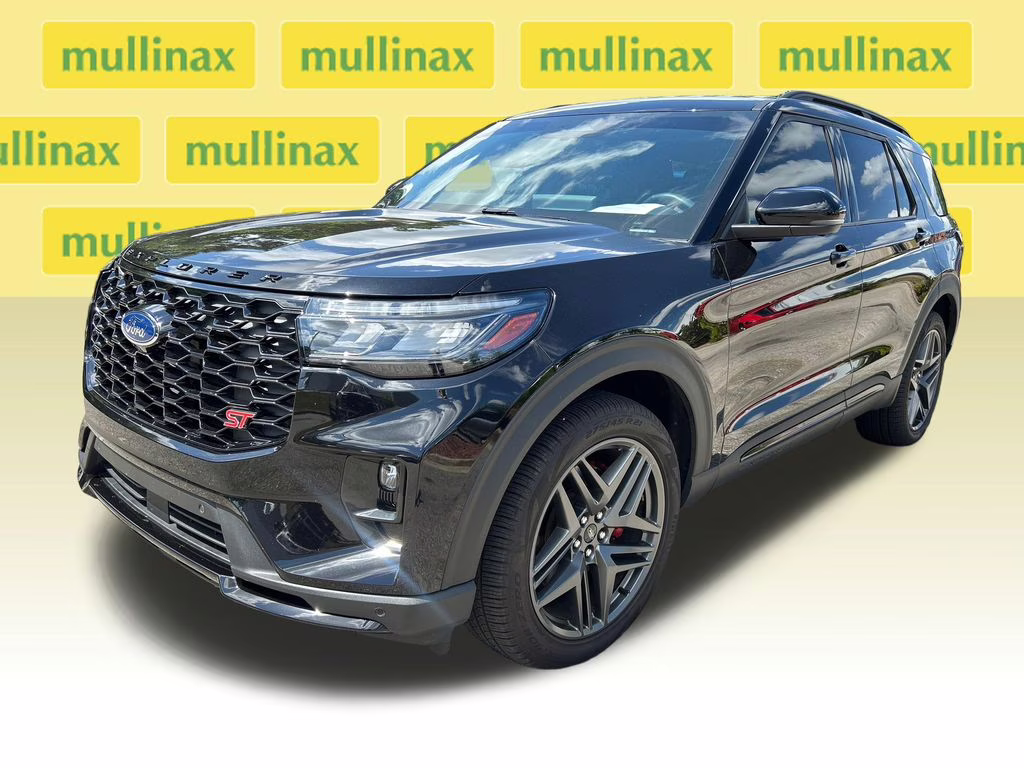 2025 Agate Black Metallic Ford Explorer ST 4X4 SUV