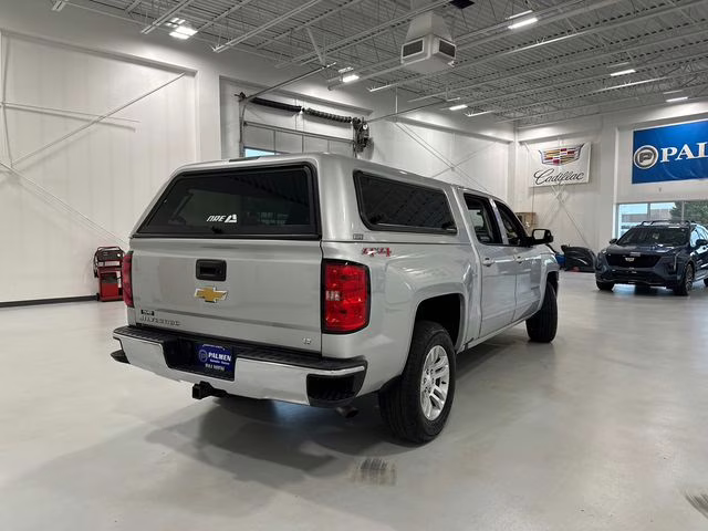 2016 Silver Ice Metallic Chevrolet Silverado 1500 LT 4X4 Truck