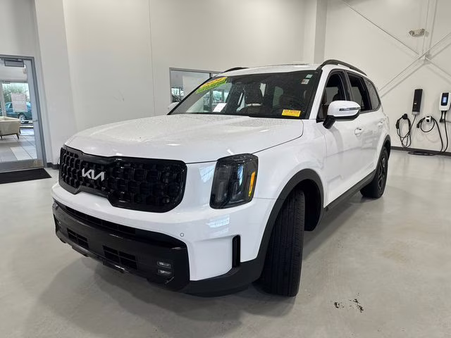 2024 Glacial White Pearl Kia Telluride SX-Prestige X-Line AWD SUV
