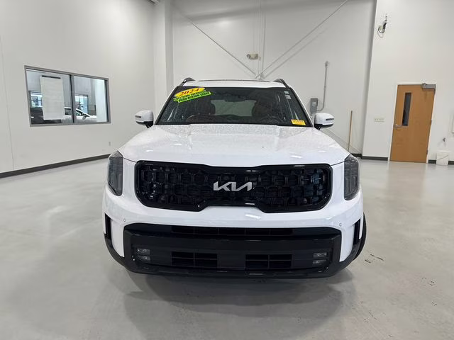 2024 Glacial White Pearl Kia Telluride SX-Prestige X-Line AWD SUV
