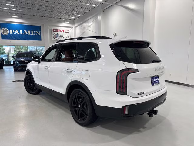 2024 Glacial White Pearl Kia Telluride SX-Prestige X-Line AWD SUV