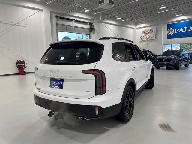 2024 Glacial White Pearl Kia Telluride SX-Prestige X-Line AWD SUV