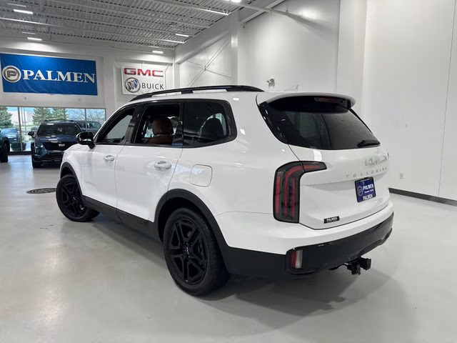 2024 Glacial White Pearl Kia Telluride SX-Prestige X-Line AWD SUV