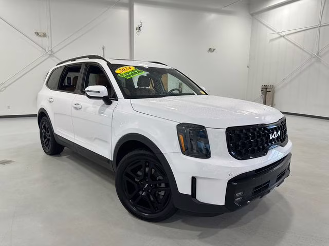 2024 Glacial White Pearl Kia Telluride SX-Prestige X-Line AWD SUV
