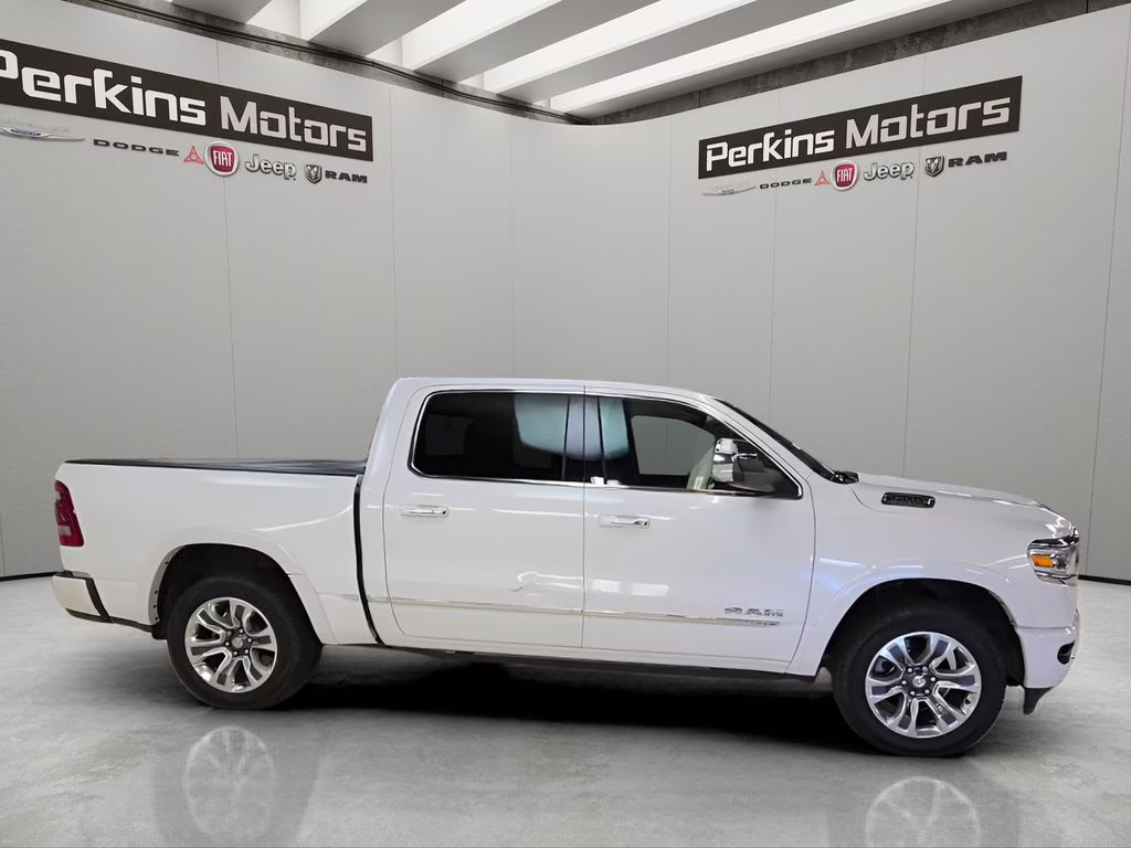 2022 Ivory White Tri-Coat Pearlcoat Ram 1500 Limited 4X4 Truck