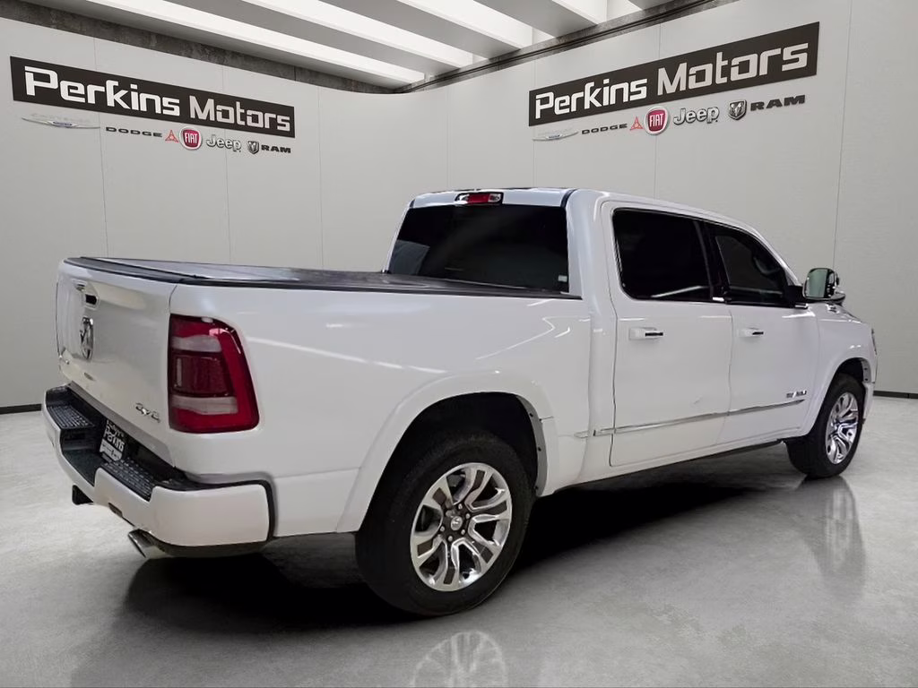 2022 Ivory White Tri-Coat Pearlcoat Ram 1500 Limited 4X4 Truck