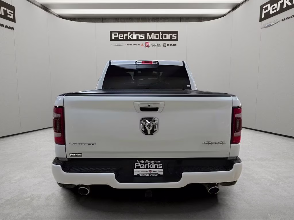 2022 Ivory White Tri-Coat Pearlcoat Ram 1500 Limited 4X4 Truck