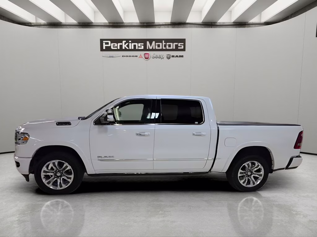 2022 Ivory White Tri-Coat Pearlcoat Ram 1500 Limited 4X4 Truck