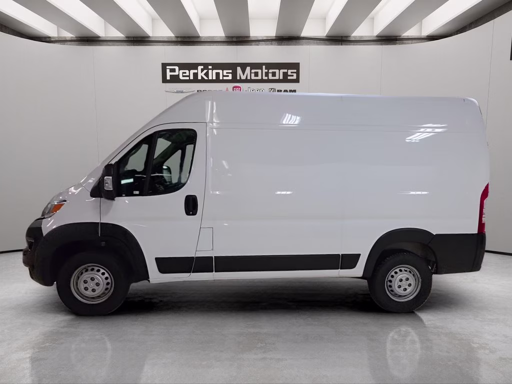2025 Bright White Clearcoat Ram ProMaster 2500 High Roof FWD Van