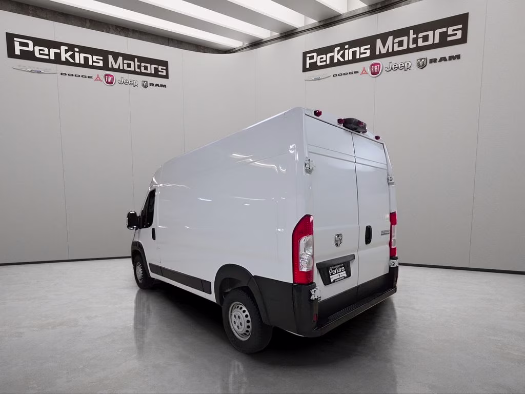 2025 Bright White Clearcoat Ram ProMaster 2500 High Roof FWD Van