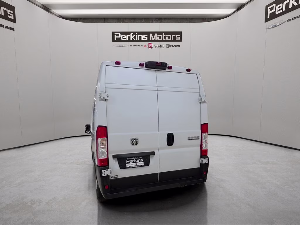 2025 Bright White Clearcoat Ram ProMaster 2500 High Roof FWD Van