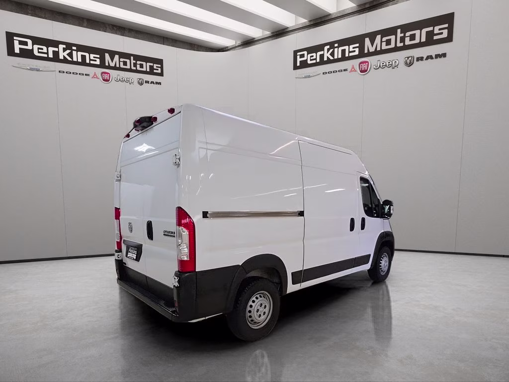 2025 Bright White Clearcoat Ram ProMaster 2500 High Roof FWD Van