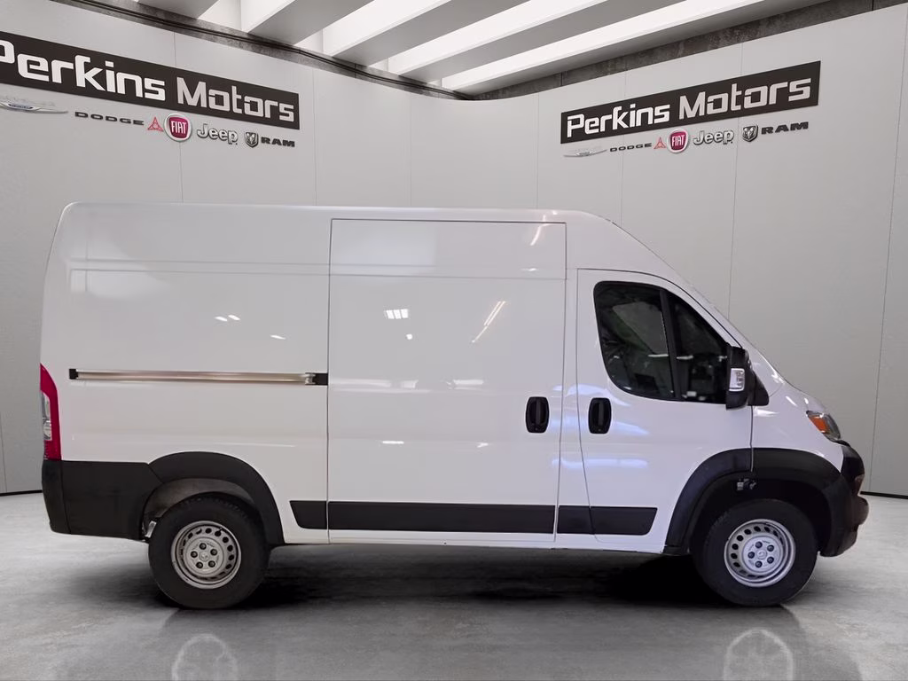 2025 Bright White Clearcoat Ram ProMaster 2500 High Roof FWD Van