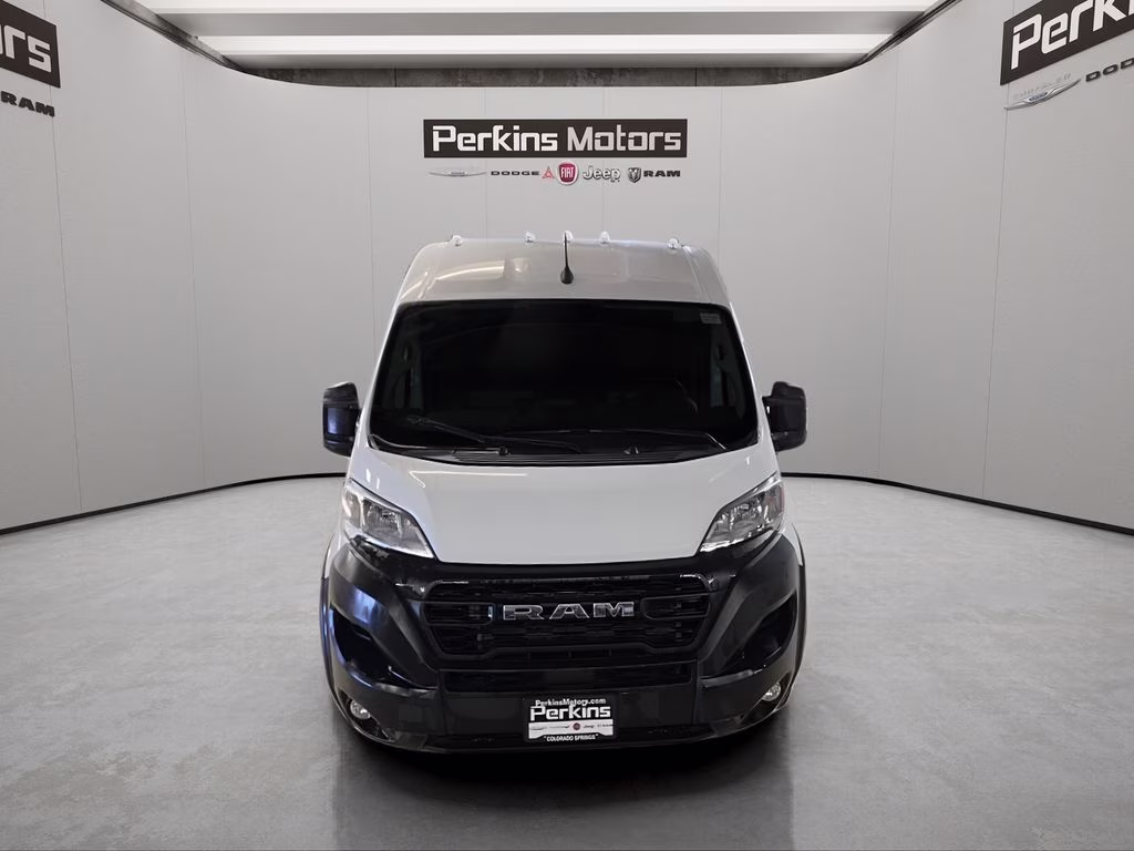 2025 Bright White Clearcoat Ram ProMaster 2500 High Roof FWD Van