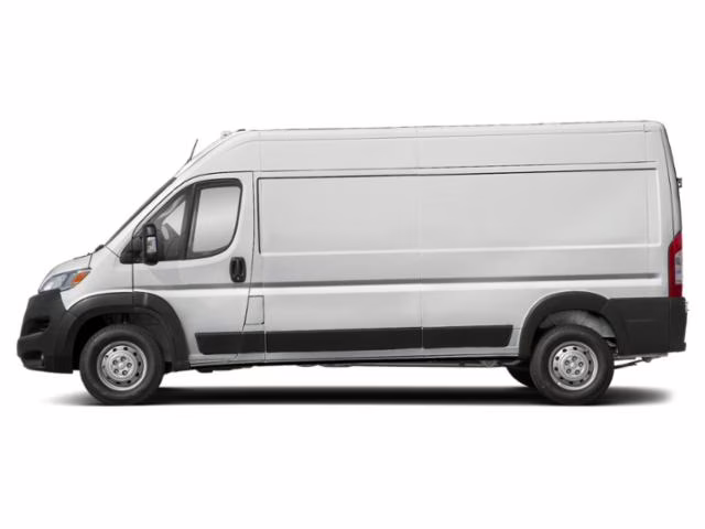 2025 Bright White Clearcoat Ram ProMaster 2500 High Roof FWD Van