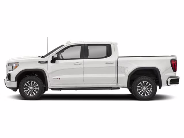 2019 Summit White GMC Sierra 1500 AT4 4X4 Truck