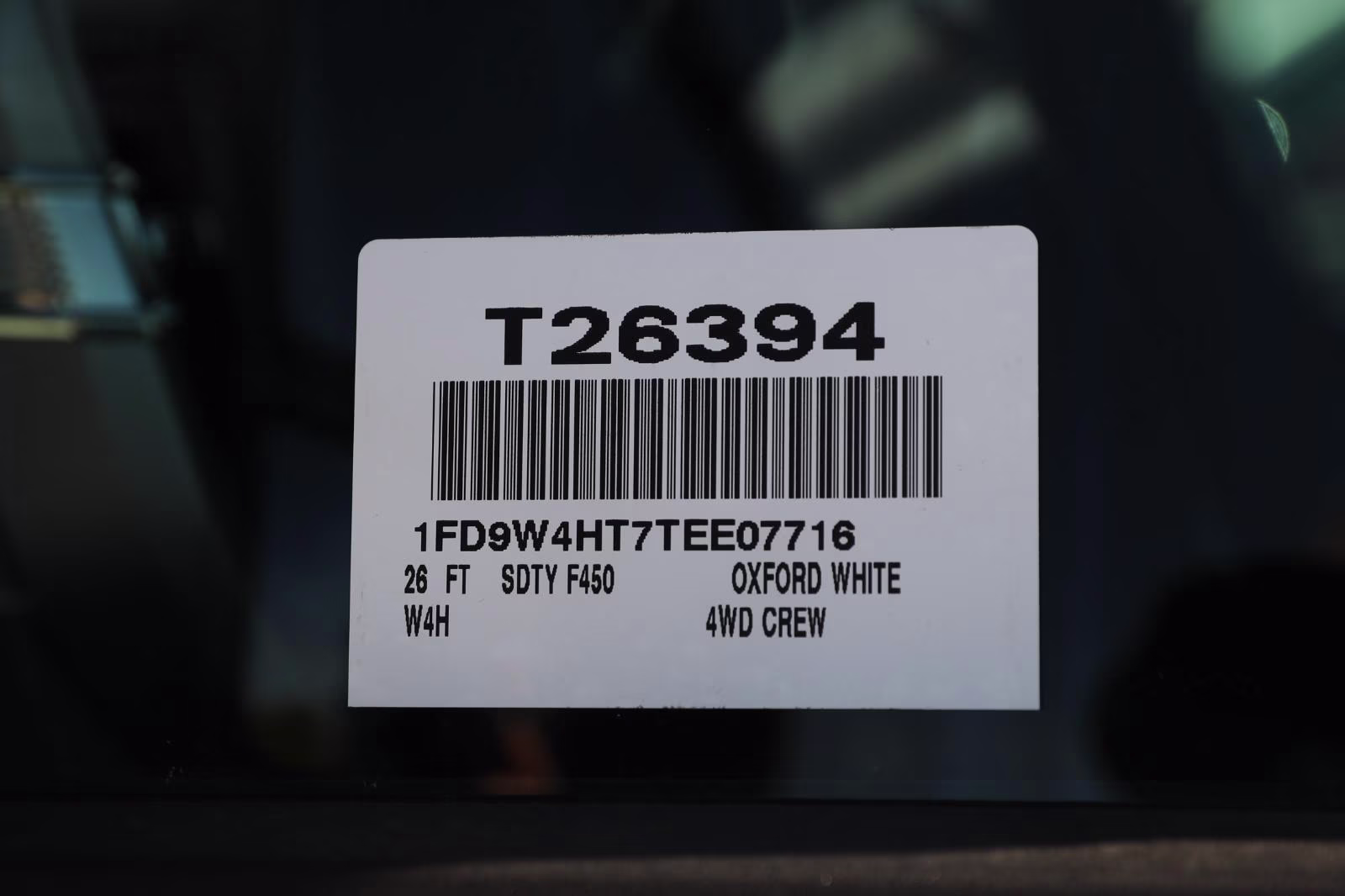 2026 Oxford White Ford Super Duty F-450 DRW XL 4X4 Truck