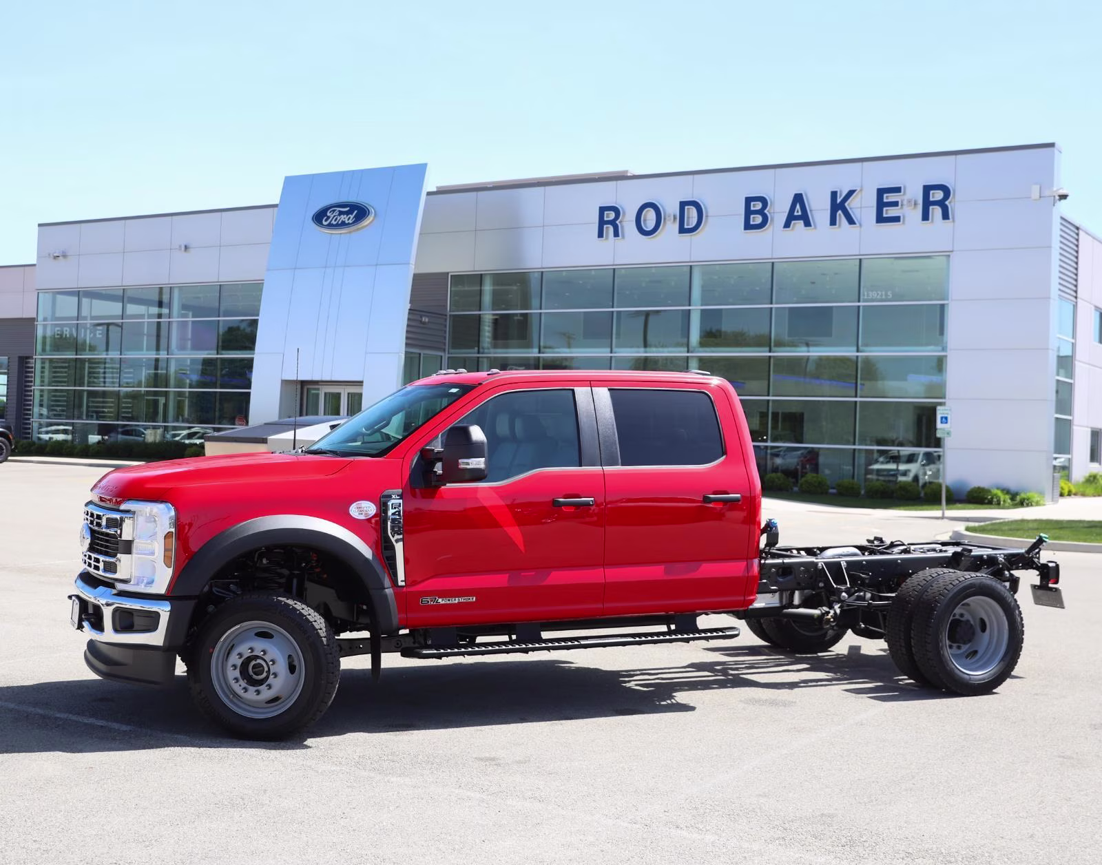 2026 Race Red Ford Super Duty F-450 DRW XL 4X4 Truck