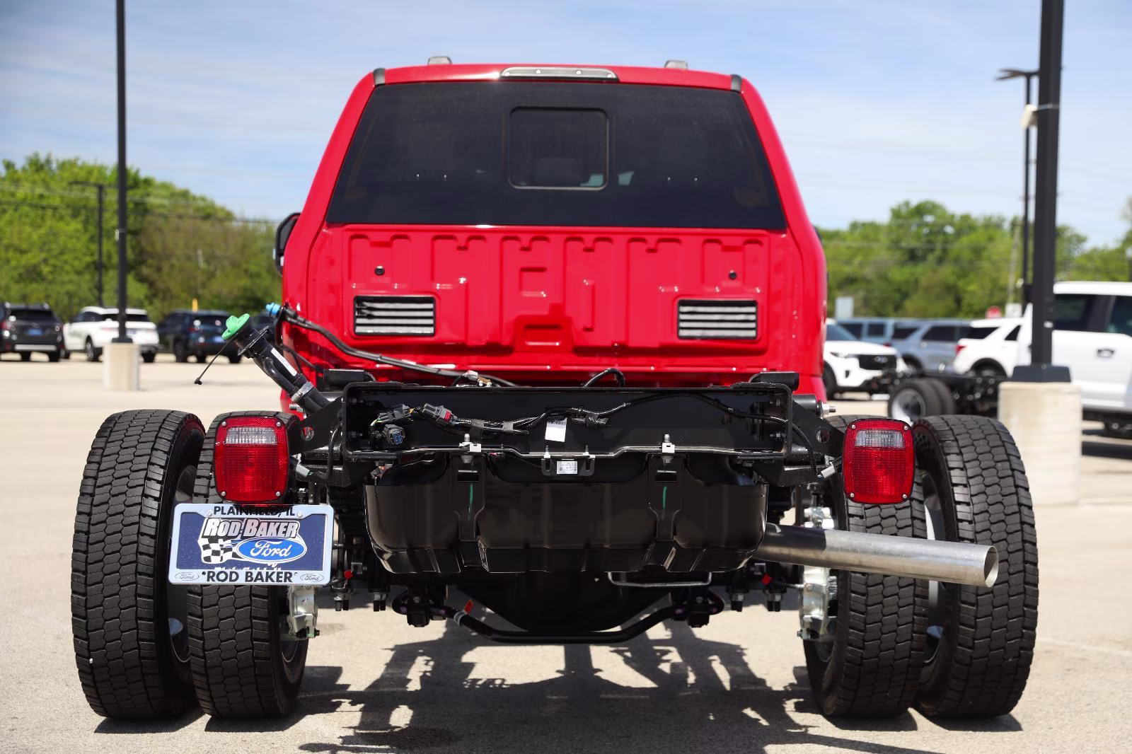 2026 Race Red Ford Super Duty F-450 DRW XL 4X4 Truck
