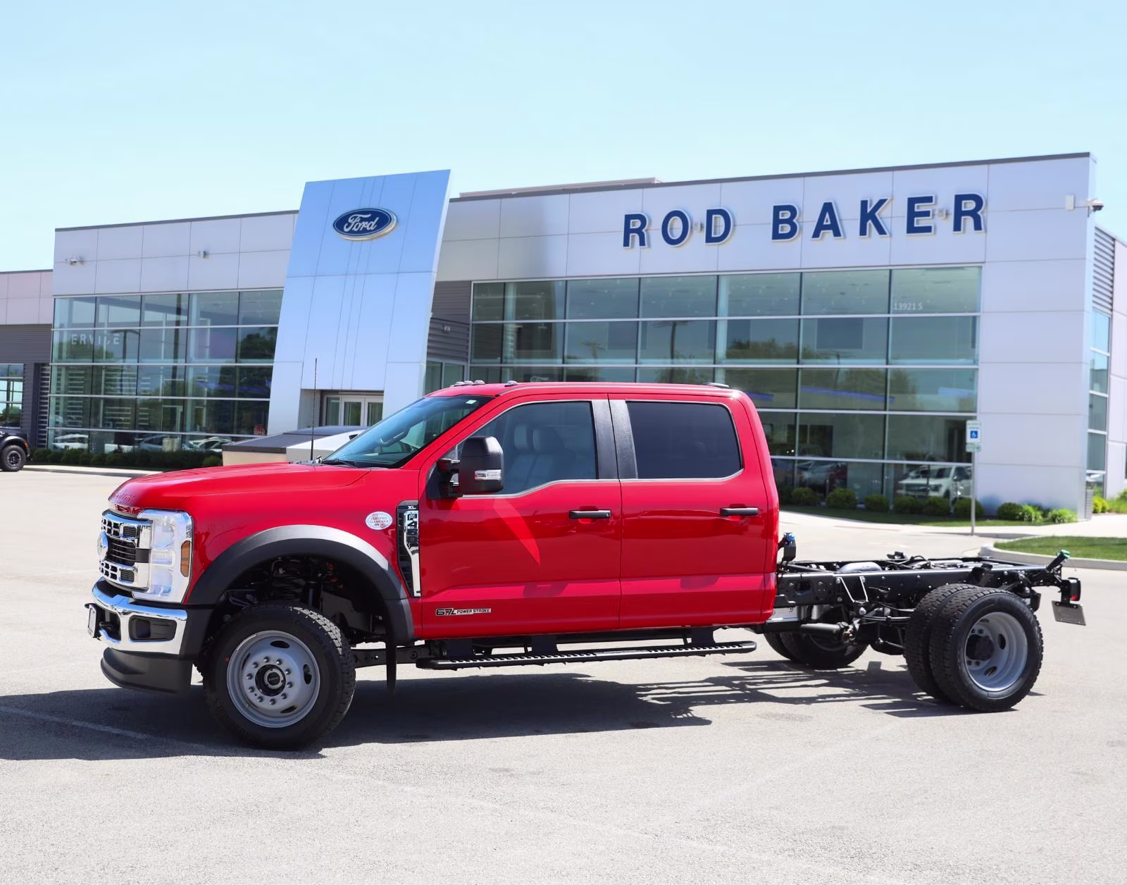 2026 Race Red Ford Super Duty F-450 DRW XL 4X4 Truck