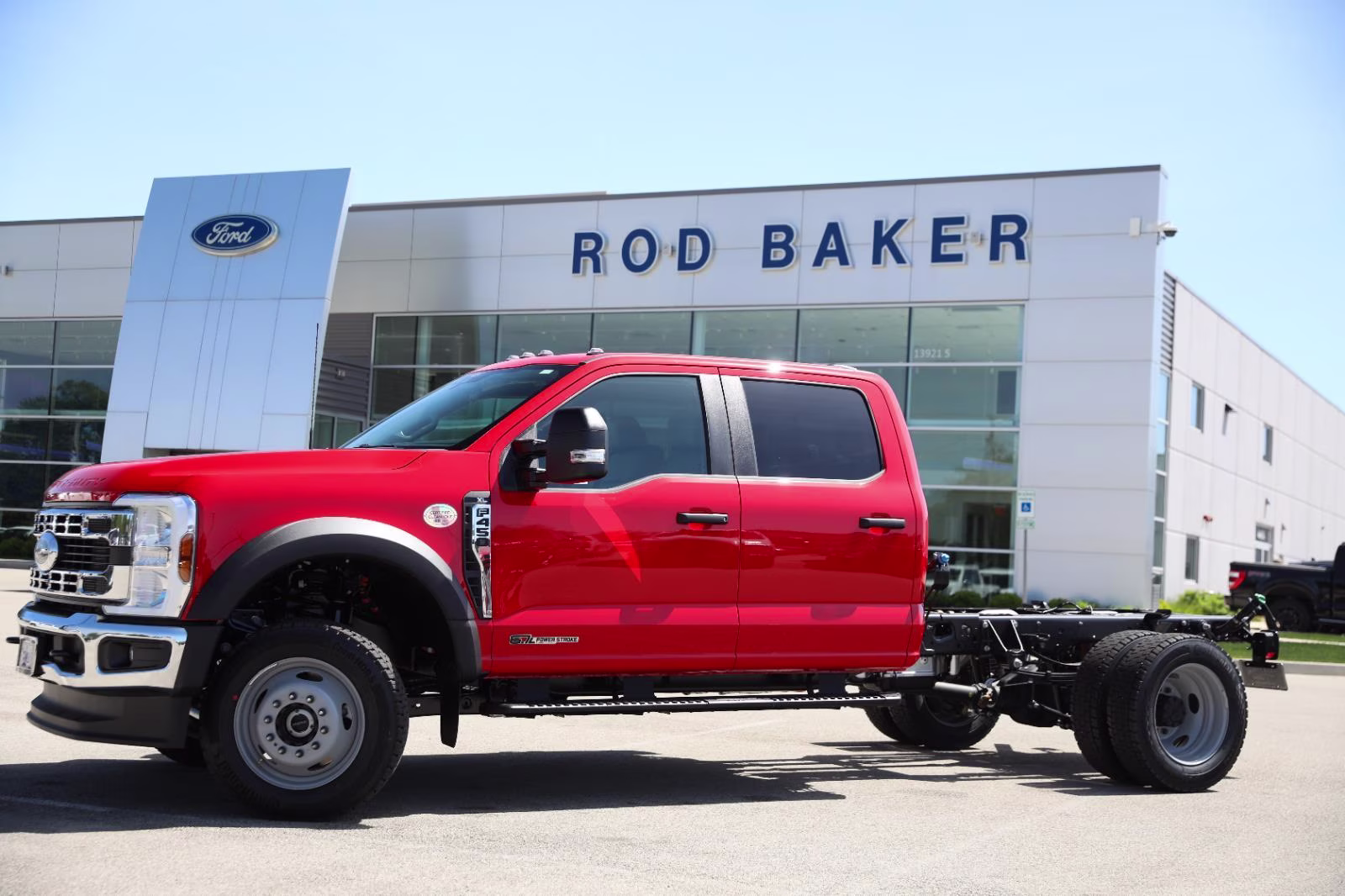 2026 Race Red Ford Super Duty F-450 DRW XL 4X4 Truck
